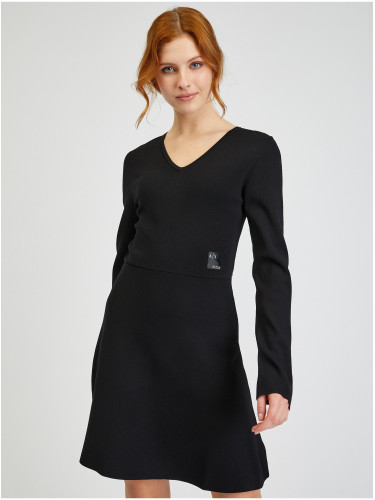 Black Women's Sweater Dress Armani Exchange