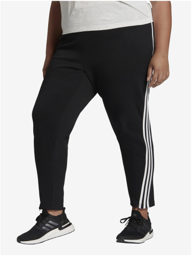 Черни дамски спортни панталони adidas Performance - жени