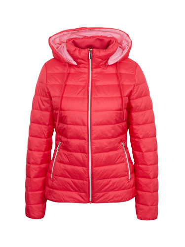 Orsay Dark Pink Ladies Winter Quilted Jacket - Women