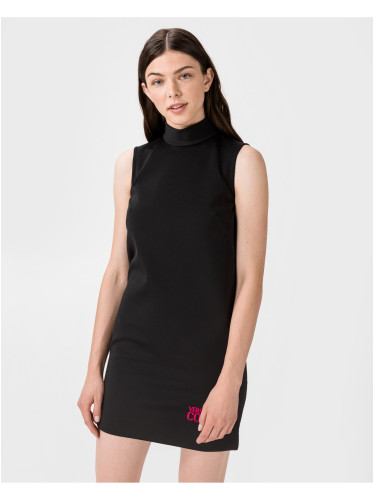 Black Short Dress Versace Jeans Couture
