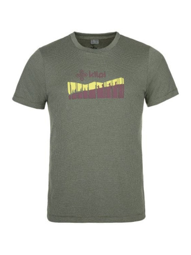 Men's outdoor T-shirt Kilpi GIACINTO-M khaki