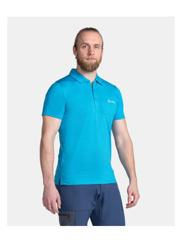 Men's blue polo shirt Kilpi OLIVA