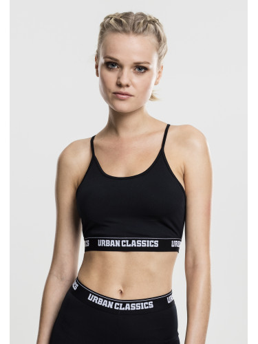 Women's sports bra black