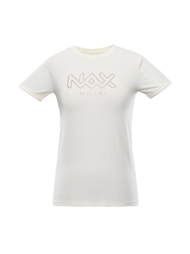 Creamy women's T-shirt NAX EMIRA