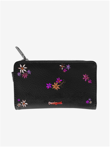 Black Desigual Flor Yvette Yvette Emma 2.0 Ma Wallet - Ladies