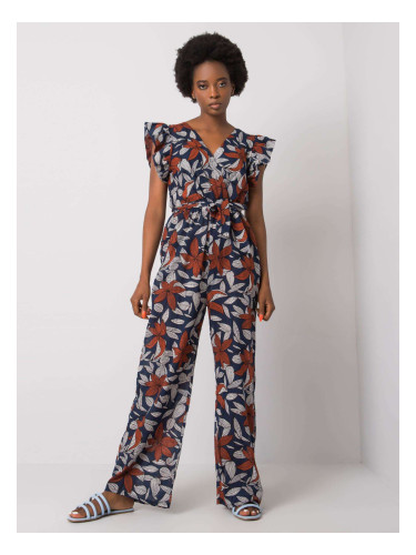 Jumpsuit-DHJ-KO-13568.13P-navy blue