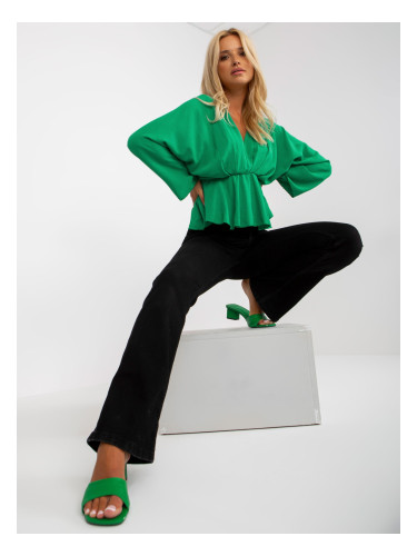 Blouse-DHJ-BZ-11979.67-green