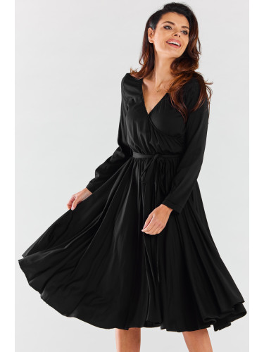 Awama Woman's Dress A471 Black