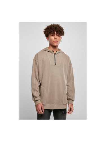 Overdyed Camp Hoody darkkhaki