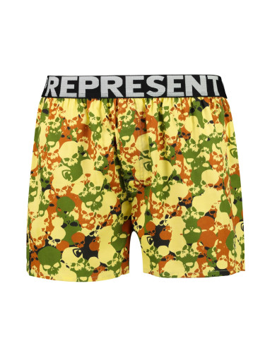 Мъжко късо REPRESENT EXCLUSIVE MIKE SKULL CAMMO