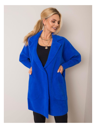 Дамско палто. Fashionhunters Royal Blue
