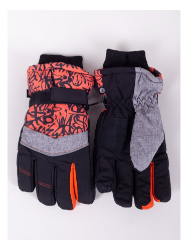 Yoclub Kids's Children's Winter Ski Gloves REN-0262C-A150