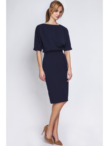Дамска рокля Lanti Suk123 Navy Blue