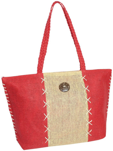 Semiline Woman's Beach Bag 1485-5