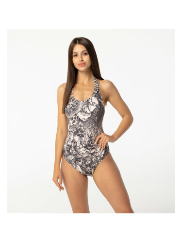 Aloha From Deer Woman's Fifth Seal Open Back Swimsuit SSOB AFD436