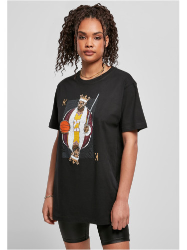 Women's T-shirt King James LA black