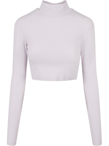 Women's Organic Long Sleeve Turtleneck - Lilac