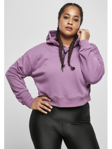 Women's Short Terry Hoody duskviolet