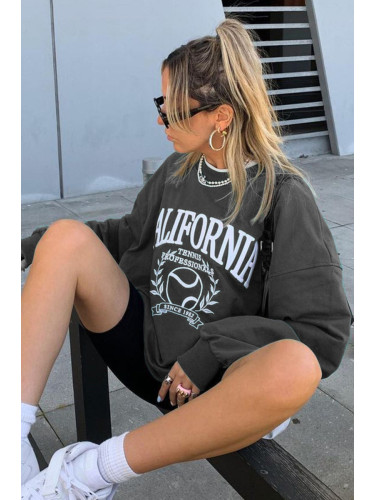 Madmext Mad Girls Smoked Sweatshirt