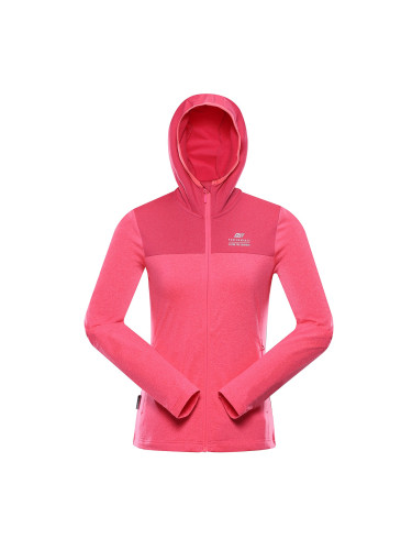 Women's quick-drying sweatshirt ALPINE PRO FANCA pink