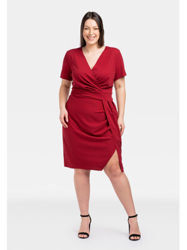 Дамска рокля. Karko Karko_Dress_SA959_Red