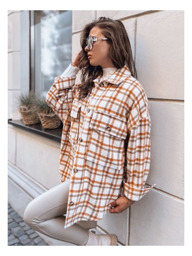 Koszula/kurtka damska LORI pomarańczowa Dstreet
