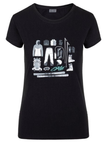 Women's short sleeve T-shirt Kilpi TORNES-W Black