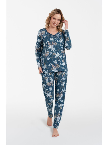 Women's pajamas Madison, long sleeves, long pants - print