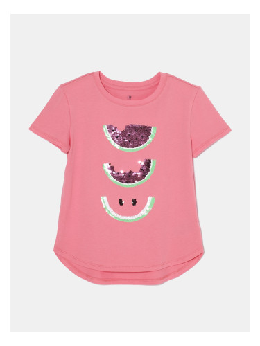 GAP Children's T-shirt with sequins - Girls
