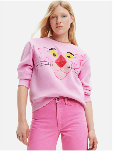 Desigual Pink Panther Womens Sweatshirt - Women