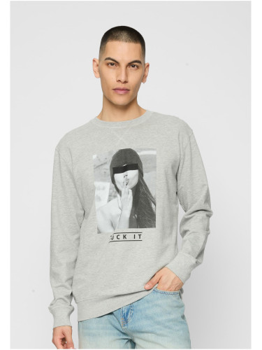Men's sweatshirt Fuck It 2.0 Crewneck gray