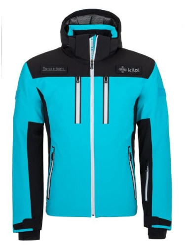 Men's ski jacket KILPI TEAM JACKET-M light blue