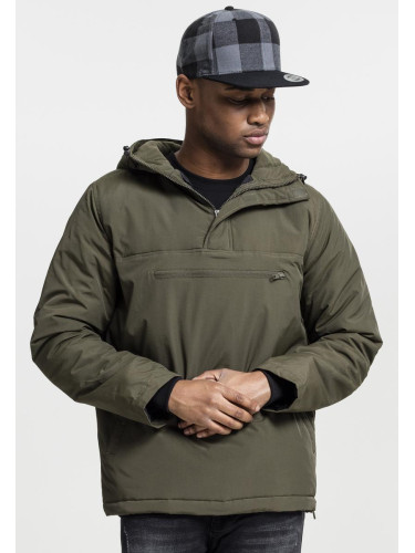 Padded Pull Over Olive Jacket