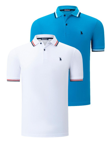 Мъжка поло тениска. dewberry