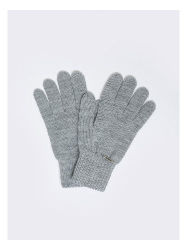 Big Star Woman's Gloves 290028 Grey 901