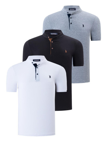 Мъжка поло тениска. dewberry