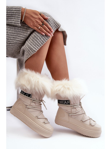 Дамски зимни снежни ботуши Kesi