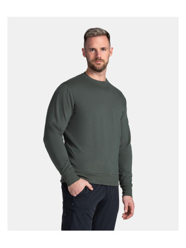 Dark green men's sweatshirt Kilpi Oiran-M