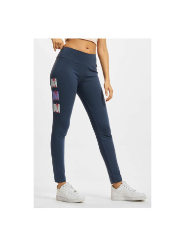 Women's leggings Beaches blue