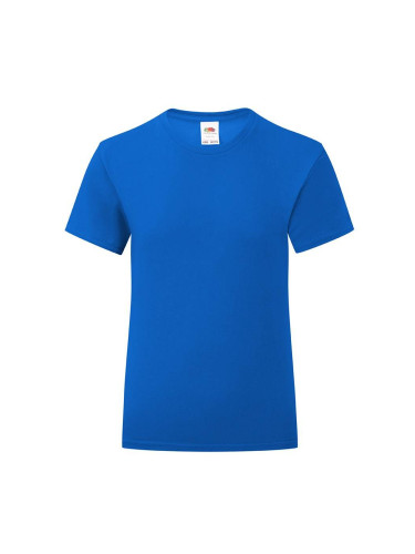 Blue Girls' T-shirt Iconic Fruit of the Loom