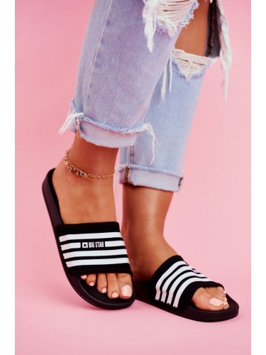 Дамски чехли Big Star Striped