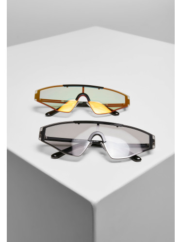 Sunglasses France 2-Pack black/blackholo