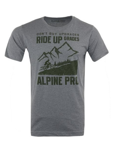 Men's T-shirt ALPINE PRO ZEBARO monument