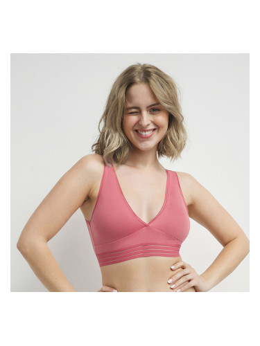 OH MY DIM'S BRA - Women's bra without bones - pink