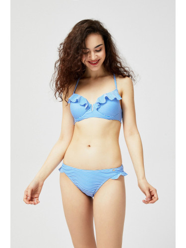 Син бикини с волани