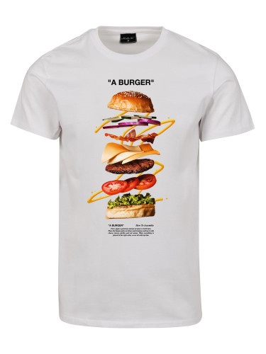 Burger Tee White