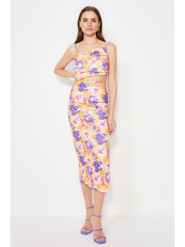 Дамска рокля Trendyol Multicolor