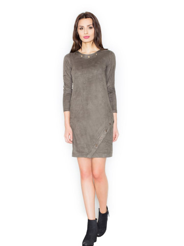 Figl Дамска рокля M455 Olive