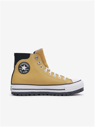 Converse Chuck Taylor All Star City Trek Men's Mustard Leather Ankle Sneakers