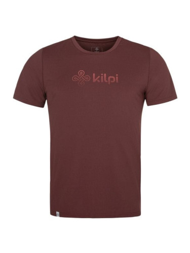 Men's running T-shirt Kilpi TODI-M DARK RED